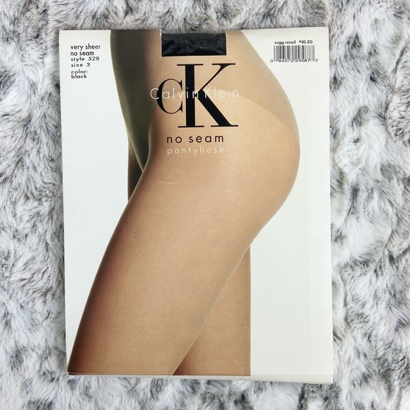 NEW Vintage 1995 Calvin Klein Stockings - Picture 1 of 4